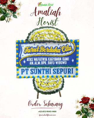 Papan Bunga Duka di Babura Sunggal