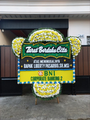 Papan Bunga Duka di Babura Sunggal